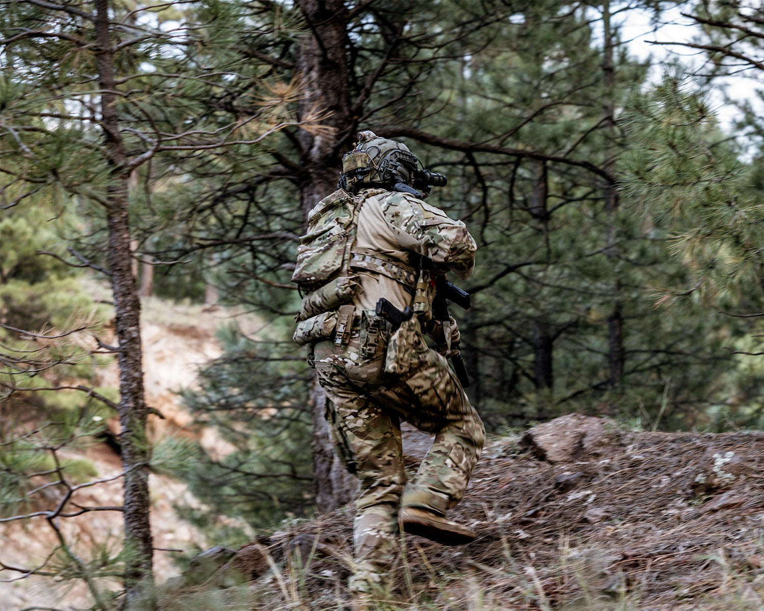 Flame-Resistant Camouflage Clothing for Hazardous Environments