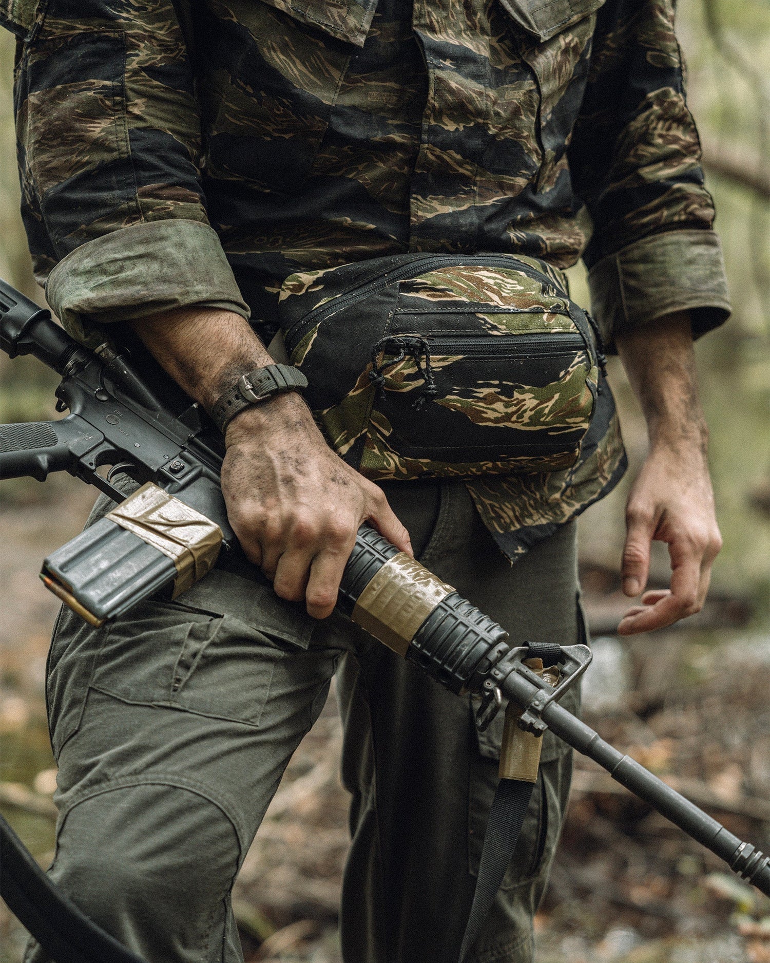 Camouflage of Individual Weapons