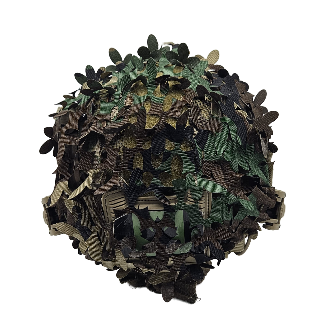 Southerner Helmet Camo Scrim Trifoliate Leaf – Stealthy, Stretchy & Tactical