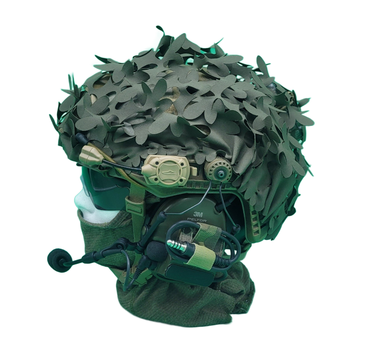 Helmet concealment cover