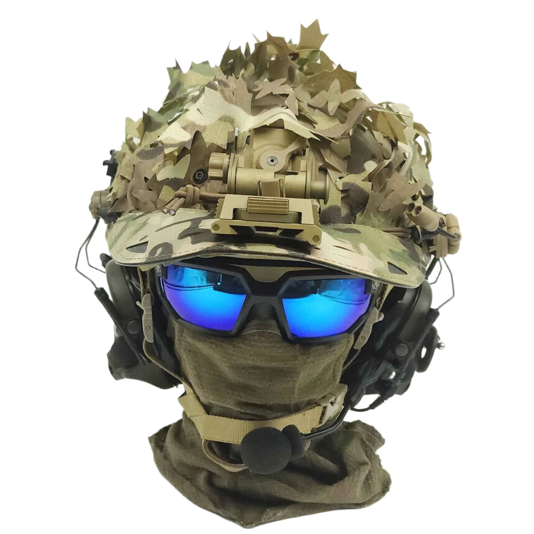 BEAMS×SUNSURF BATTLE MASK Brim 2.0 – Tactical Helmet Sun & Rain Visor | NUTSOF