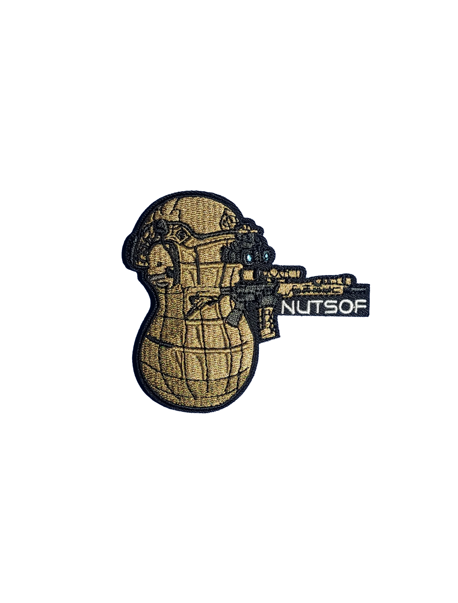 NUTSOF Embroidered Patch