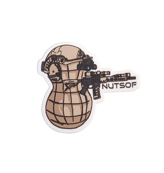 Nutsof sticker